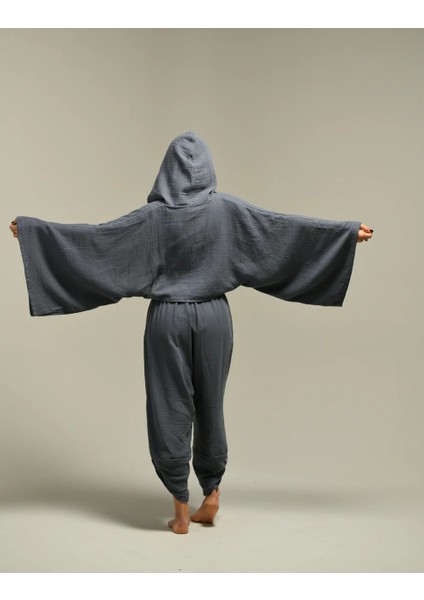 V Yakalı Kapüşonlu Bluz fiyatları