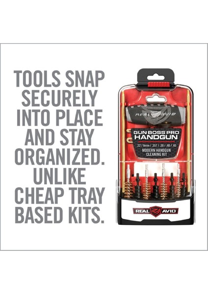 Real Avıd Gun Boss® Pro - Modern Handgun Cleaning Kit Tabanca Harbi Seti fiyatları