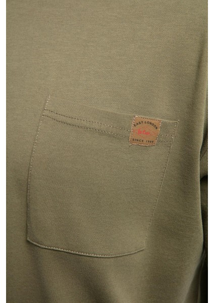 West Erkek O Yaka T-Shirt Yeşil fırsatları