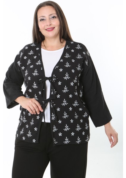 Kadın Büyük Beden Hırka