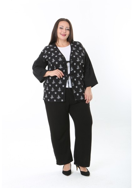 Kadın Büyük Beden Hırka