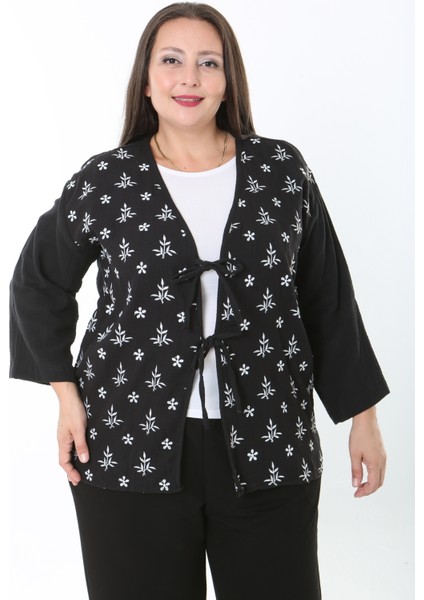 Kadın Büyük Beden Hırka