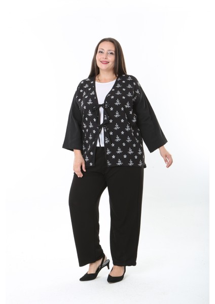 Kadın Büyük Beden Hırka