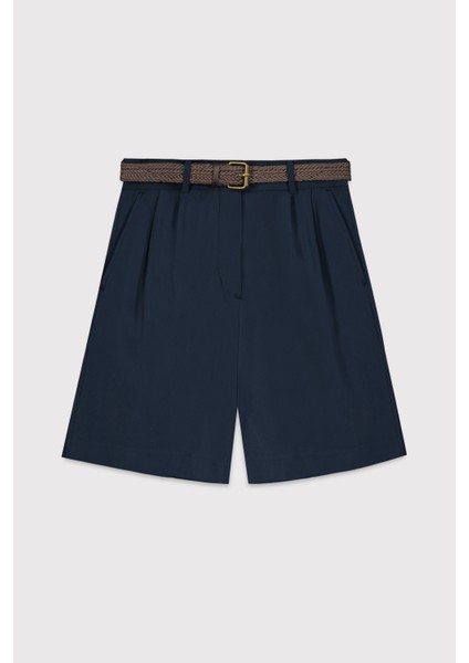 Kemerli Modal Şehir Boy Şort