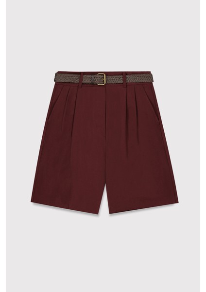 Kemerli Modal Şehir Boy Şort