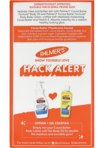 Palmers Cocoa Butter Nemlendirici Vücut Losyonu ve Yağı Ikili Set fiyatları
