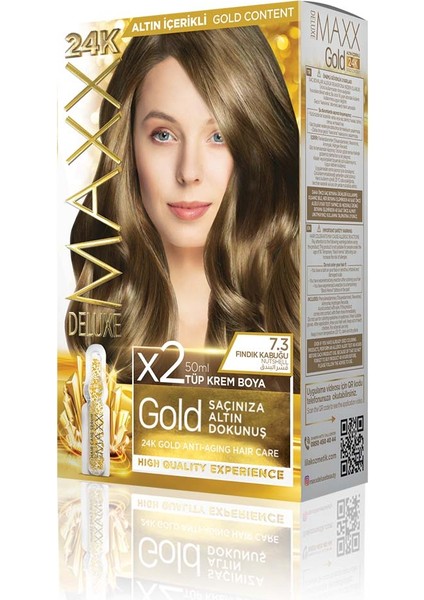 Gold Beauty Set Boya 7.3 Fındık Kabuğu