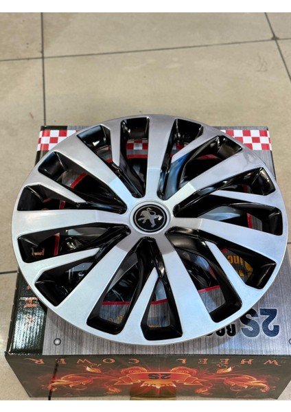 16 Inc Peugeot Rifter Partner Jant Kapagı Takımı 4lü Set