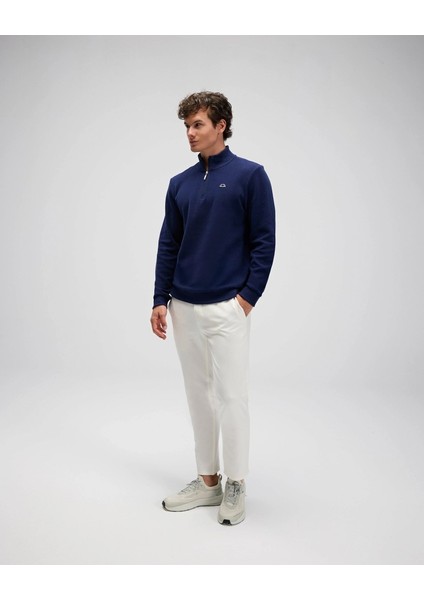 EM603-NV Erkek Yarım Fermuarlı Lacivert Sweat fırsatları