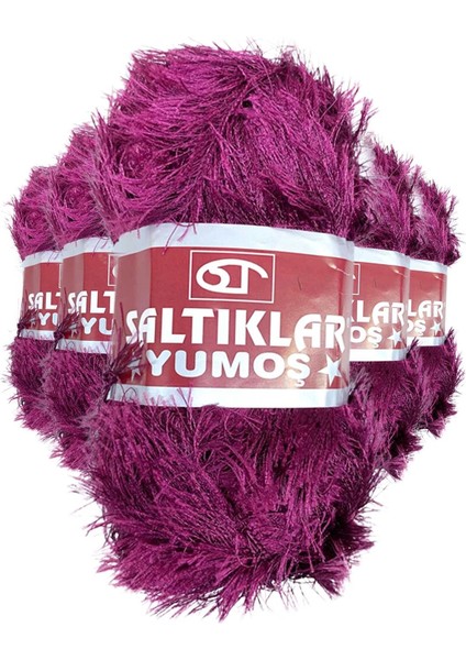 5 Adet Yumoş Sakallı El Örgü Ipi Yünü 86