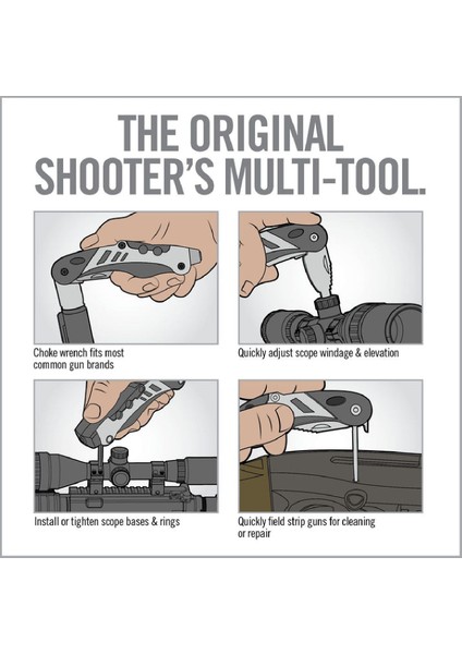 Realavıd The Gun Tool™ The Orıgınal Multı-Tool For Rıfles & Shotguns indirimleri