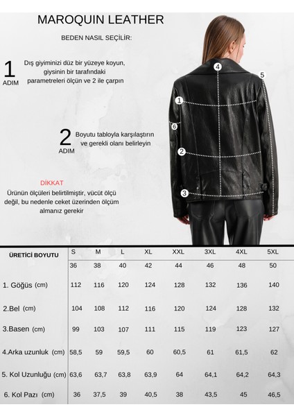 Billie Kadın Deri Biker Ceket