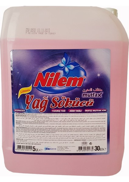 Yağ Sökücü 5 lt modelleri