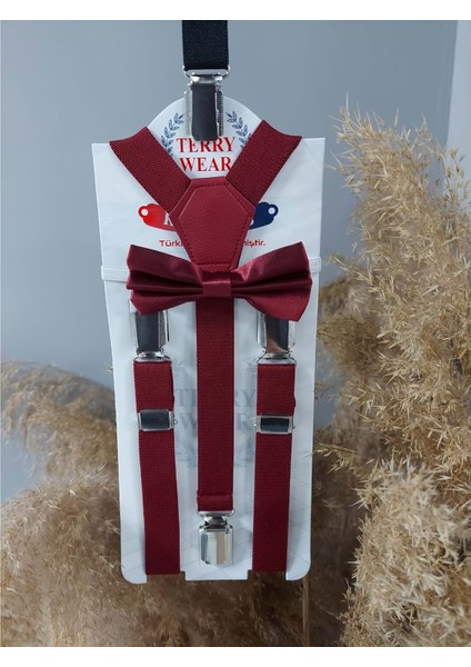Çocuk Bayramlık Askı Papyon Takım MNK0326