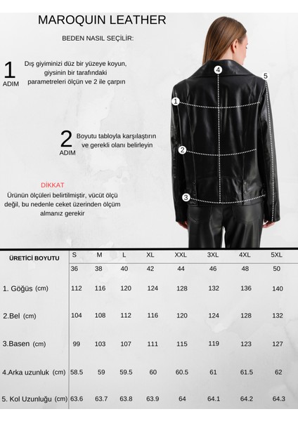 Billie Kadın Deri Biker Ceket