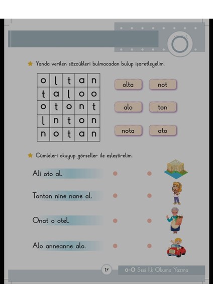 Okullu Çocuk 1.sınıf Okuma Yazma Seti