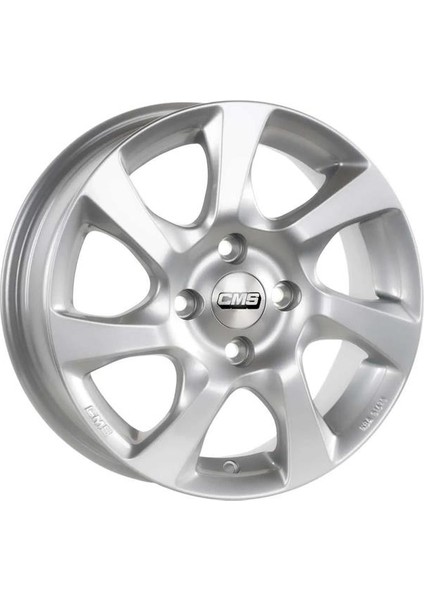 -1059-07 6.0X15" -5X112 ET43 57.1 Silver Jant (4 Adet)