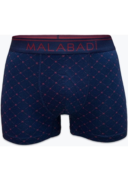 Erkek Lacivert Desenli 3 Lü Premium Collection Modal Boxer 3M252 fiyatları