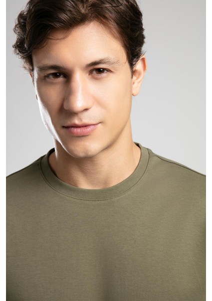 Meriso Erkek O Yaka T-Shirt Yeşil fırsatları