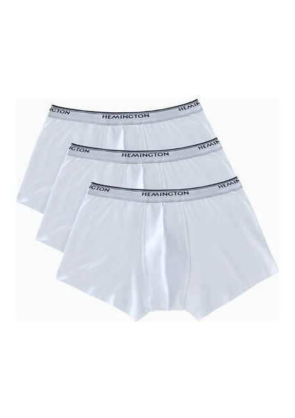 Beyaz Üçlü Boxer Seti indirimleri