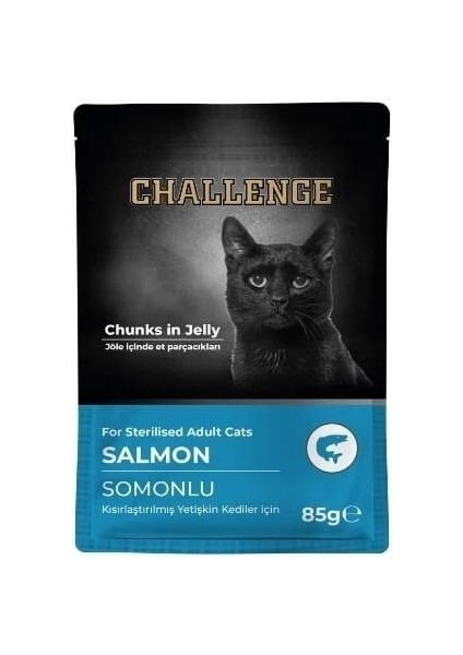 Somunlu Pouch Yetişkin Konserve Kedi Maması 85 gr