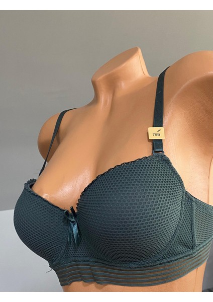 Balenli Dolgulu Push Up Straplez Sütyen 364