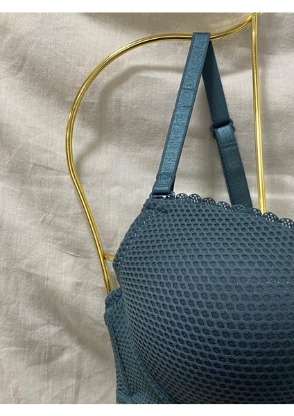 Balenli Dolgulu Push Up Straplez Sütyen 364 fırsatları