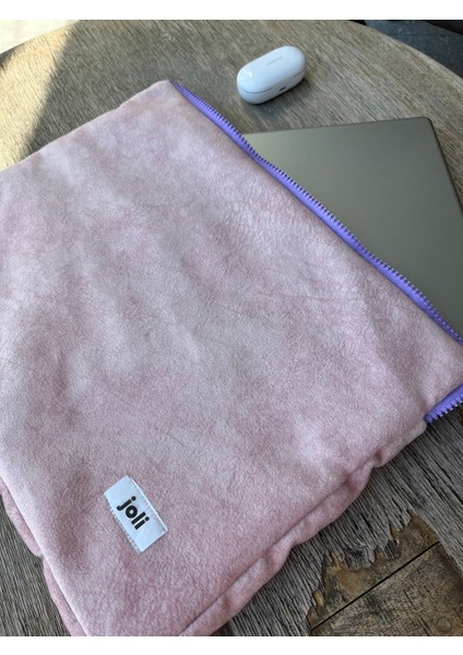 Pembe Laptop - Tablet Çantası & Evrak Çantası, Macbook Air ve Macbook Pro ile Uyumlu