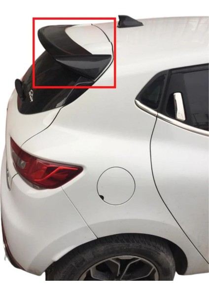 Clio 4 Fiber Anatomik Spoiler (( Boyasız ))