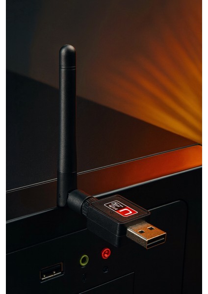 Yüksek Hızlı Harici Dual Band Wifi USB Adaptör – 2.4ghz, 300/600 Mbps, Güçlü Anten, 802.11N Mini Kablosuz Ağ Kartı fırsatları