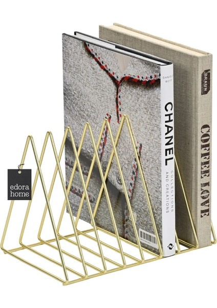 Gold Masa Üstü Ofis ve Salon Için Çok Amaçlı Kitap Düzenleyici Organizer modelleri