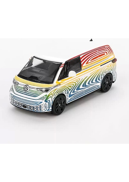 Mini Gt 1/64 Volkswagen Id. Buzz Prototype "rainbow" - Blister Paket