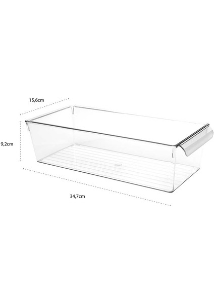 Kapaklı Buzdolabı Düzenleyici Kırılmaz Çizilmez M Beden indirimleri