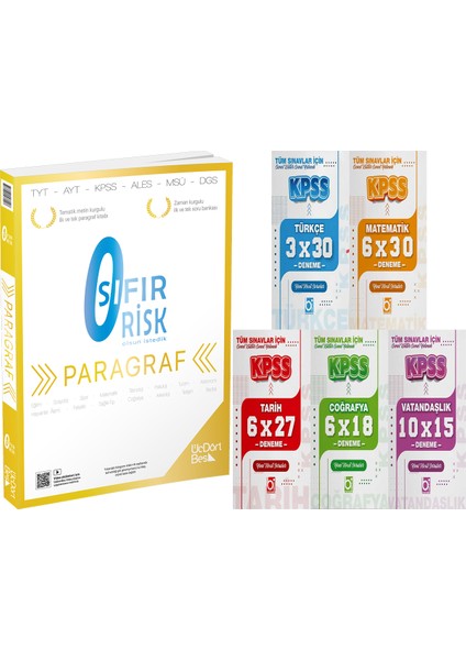 345 - Paragraf Sıfır Risk + 5 Ders 31 Deneme