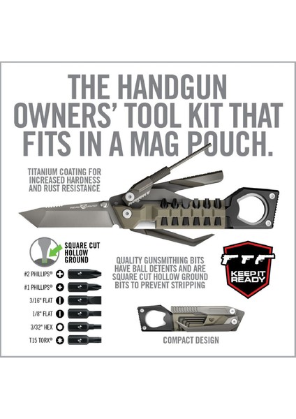 Real Avıd The Pistol Tool™ Tactical Handgun Tabanca Multi-Tool fiyatları
