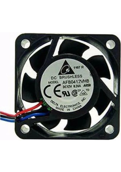 Delta 40X40X15MM 12V 0,24A 2 Kablo Fan AFB0412VHB