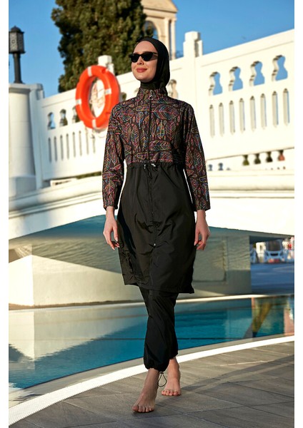 Remsa Paraşüt Tam Kapalı Tesettür Mayo Yaprak Tema 2115 Hülya fiyatları