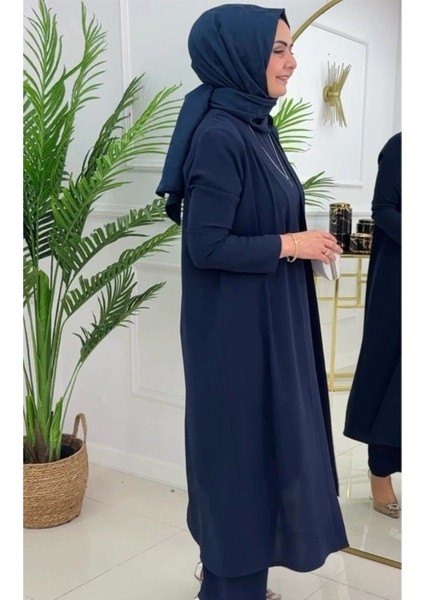 Kadın Tesettür 3'lü Takım, Içlik Tunik & Pantolon & Abaya modelleri