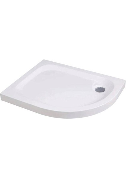 80X140 Panelli Oval Duş Teknesi Sol