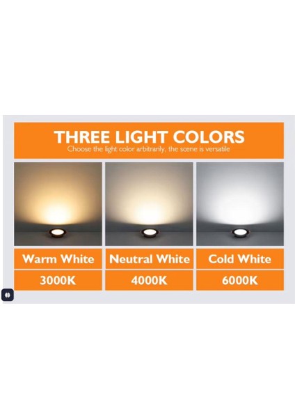 3W Siyah Kasa Slim LED Panel Günışığı - 4000K 2 Adet Gömme Spot Lamba indirimleri