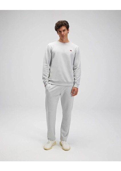 EM579-GI Erkek Sıfır Yaka Gri Sweat