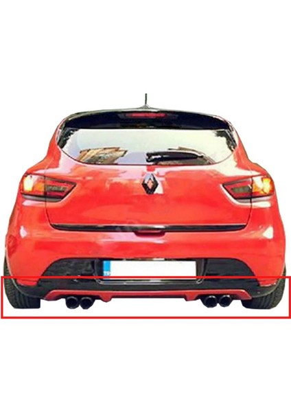 Clio 4 Fiber Arka Tampon Difüzörü (( Boyasız ))