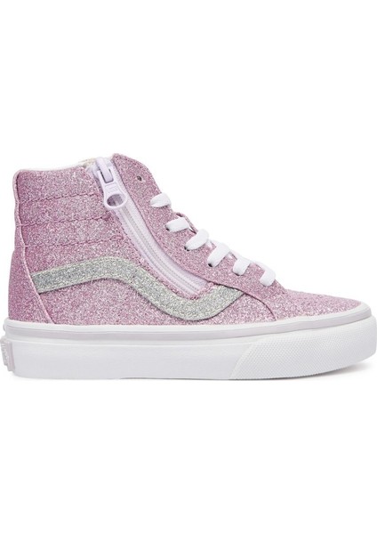 Kız Çocuk Sneaker Vans Kız Çocuk Sk8 Spor Ayakkabı Sk8-Hi Reissue Side Zip VN000CYEEMY1 fırsatları