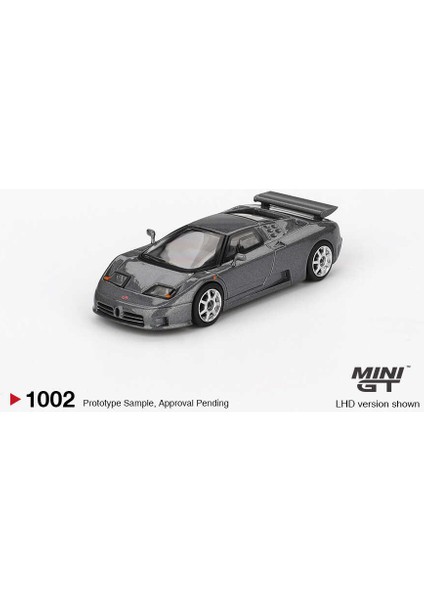 1:64 Bugatti EB110 Super Sport Grigio Scuro Diecast Model Araba fiyatları