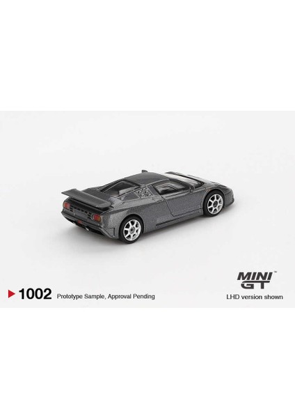 1:64 Bugatti EB110 Super Sport Grigio Scuro Diecast Model Araba fırsatları