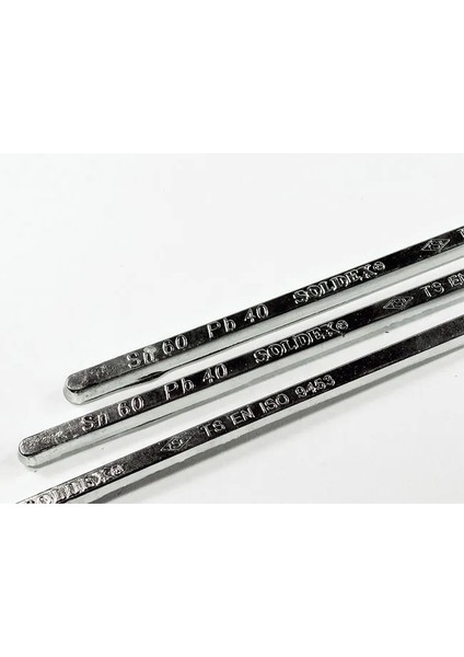Soldex Çubuk Lehim 60-40, 1 Kg, Sn:60 / Pb:40