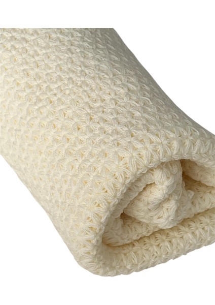El Örgüsü Yıldız Modelli 100X100 cm %100 Akrilik Bebek Battaniyesi fırsatları