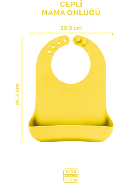 Silikon 5'li Set Sunrise Sarı / Mama Önlüğü, Mama Tabağı, Bandırma Kaşığı, Mini Bardak, Yıldız Diş Kaşıyıcı fiyatları