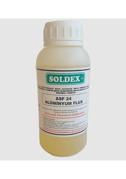 Soldex Asf-24 Alüminyum Flux Lehim Suyu - 250 ml