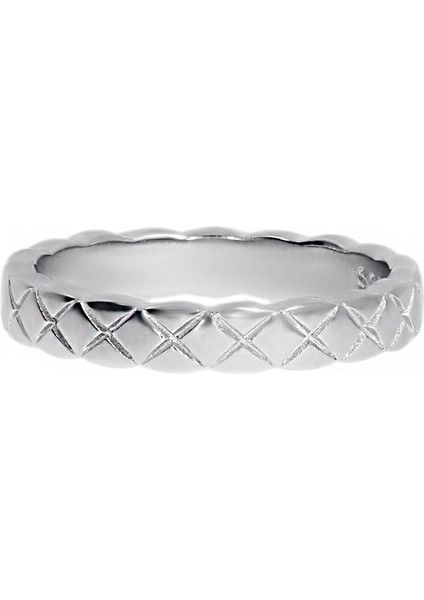 Kadın Zikzak Desen Alyans Model Yüzük